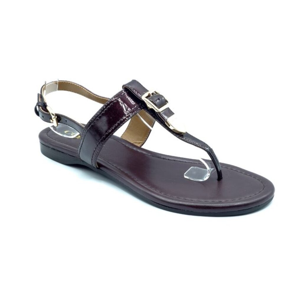 NEW Coach Leather Sandals- Brown (Size 7.5)